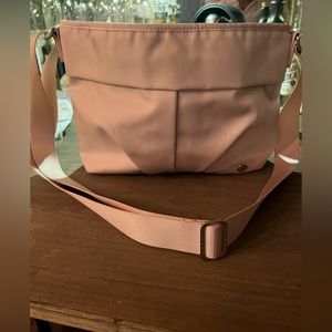Gently used Lululemon Crossbody in pale pink